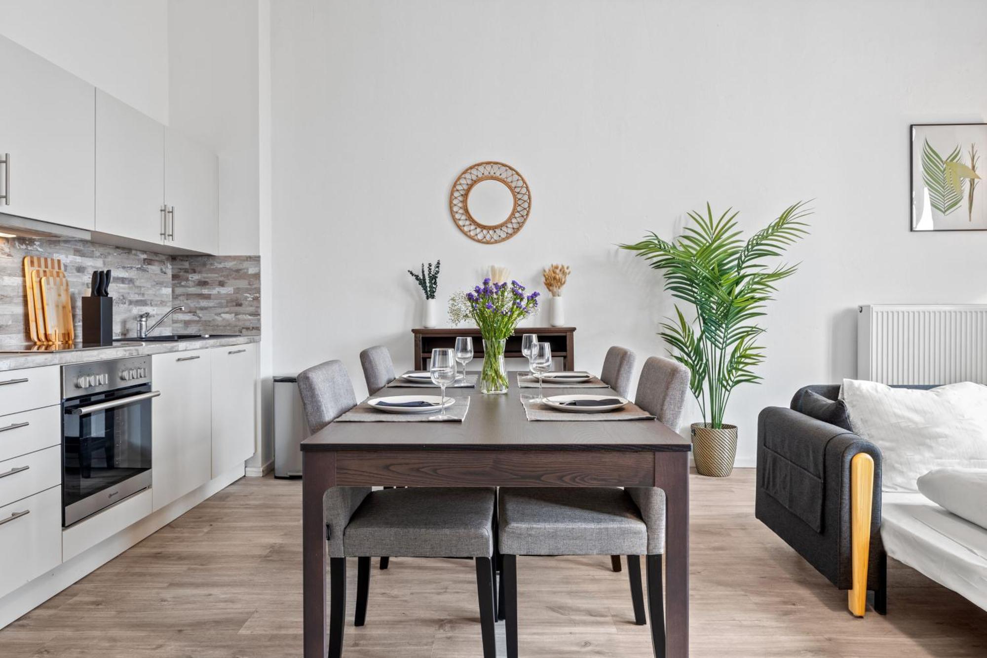Mint Apartment Ueber Der Stadt Parken Kueche Wifi 柏林 外观 照片