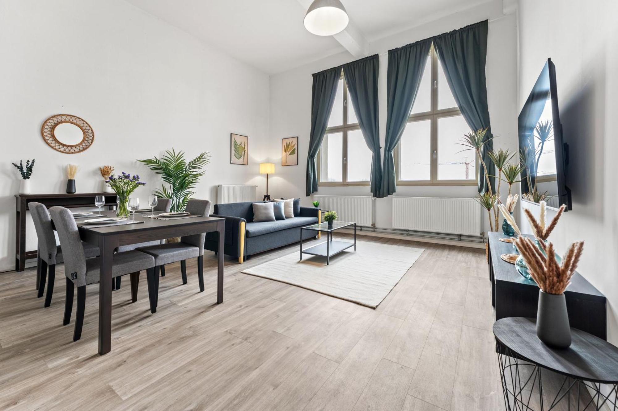 Mint Apartment Ueber Der Stadt Parken Kueche Wifi 柏林 外观 照片