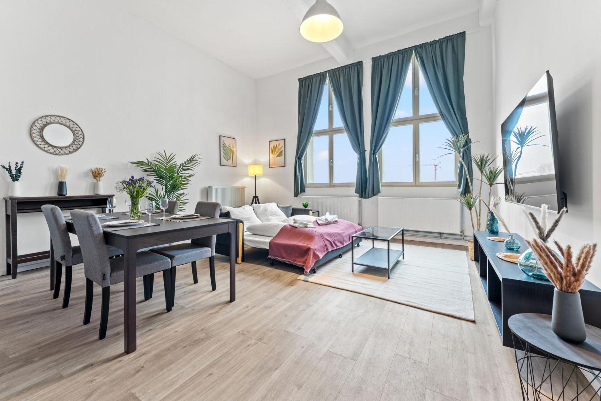 Mint Apartment Ueber Der Stadt Parken Kueche Wifi 柏林 外观 照片