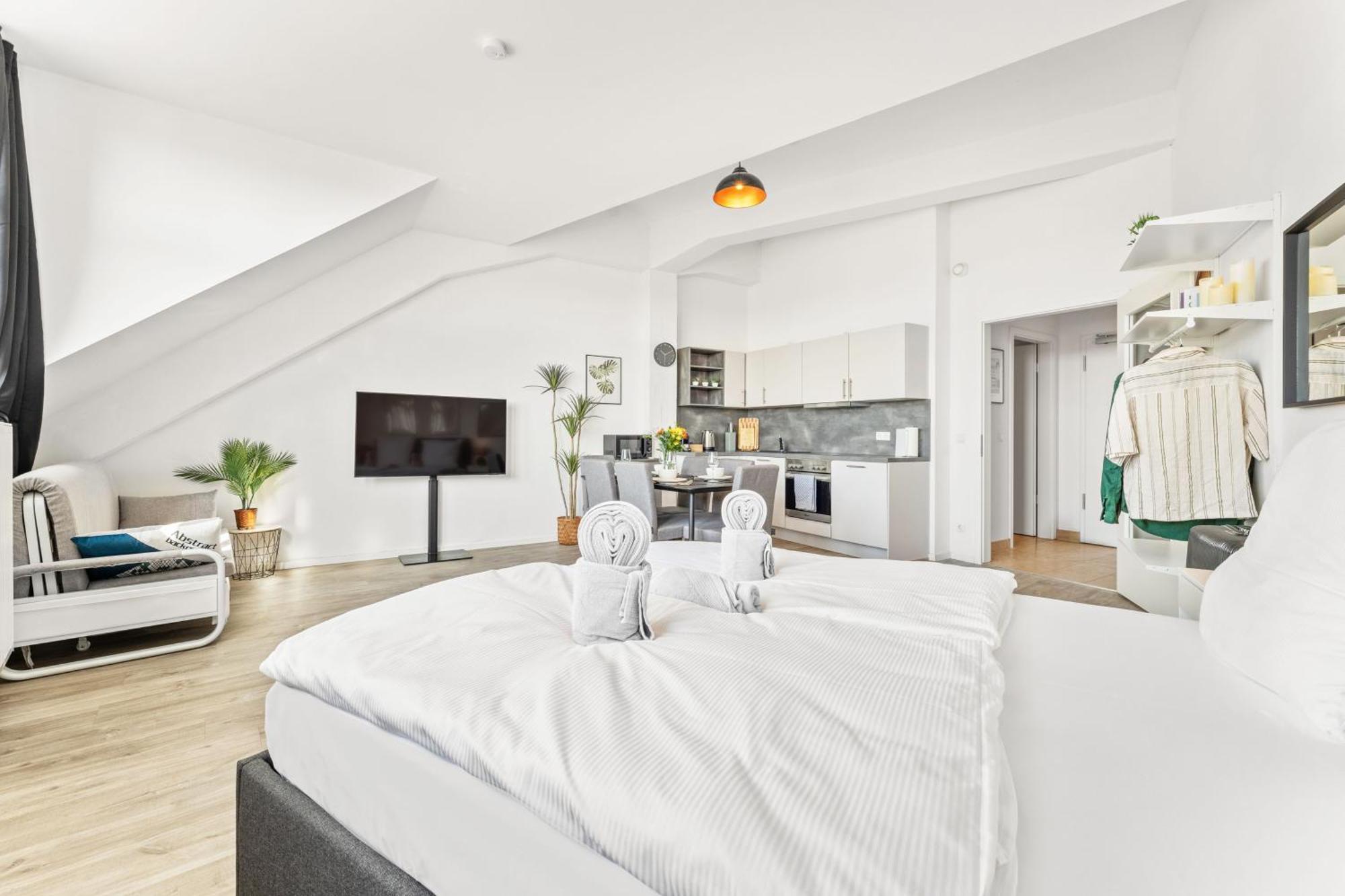 Mint Apartment Ueber Der Stadt Parken Kueche Wifi 柏林 外观 照片