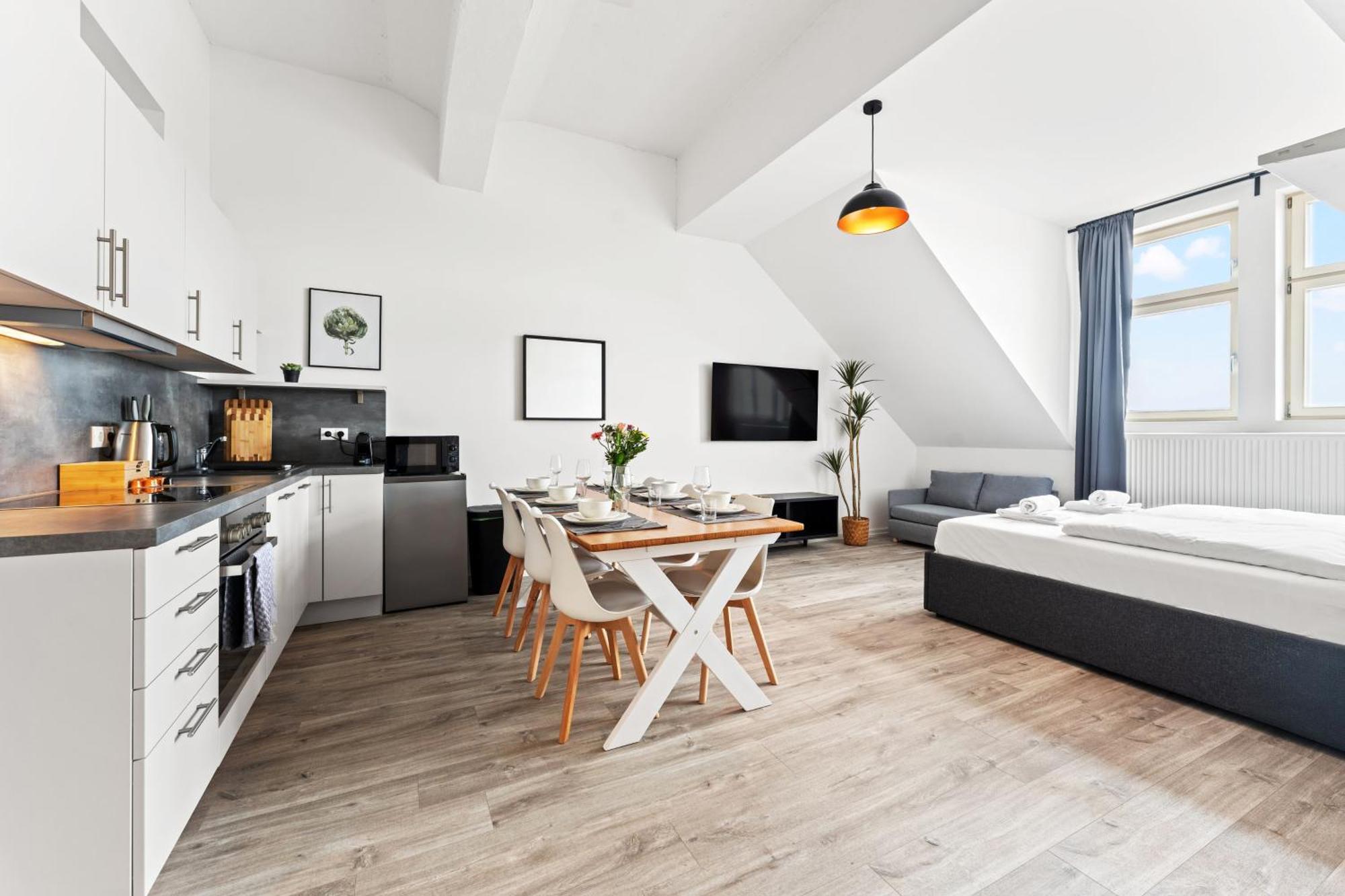 Mint Apartment Ueber Der Stadt Parken Kueche Wifi 柏林 外观 照片
